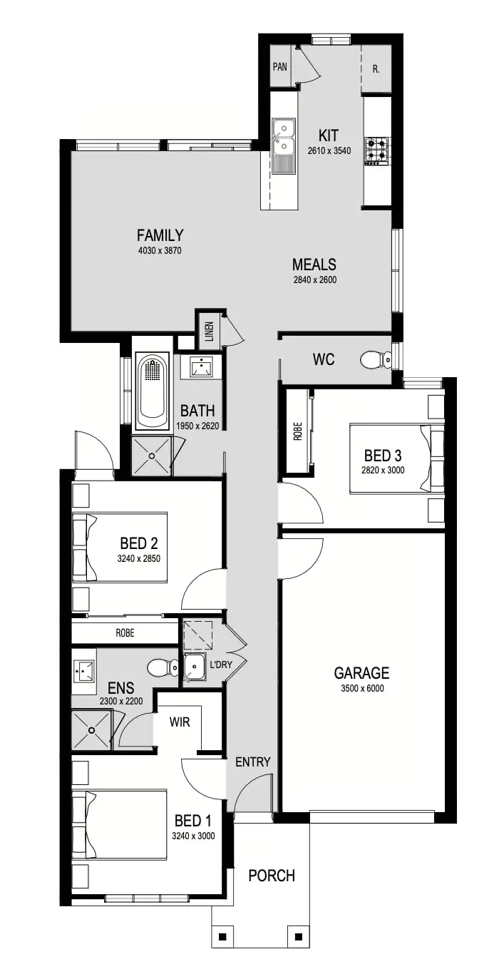Floorplan of Homely house listing, Lot 174011 Locavore Road, Pakenham VIC 3810