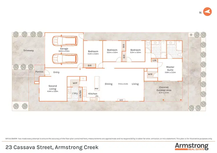 Floorplan of Homely house listing, 23 Cassava Street, Armstrong Creek VIC 3217