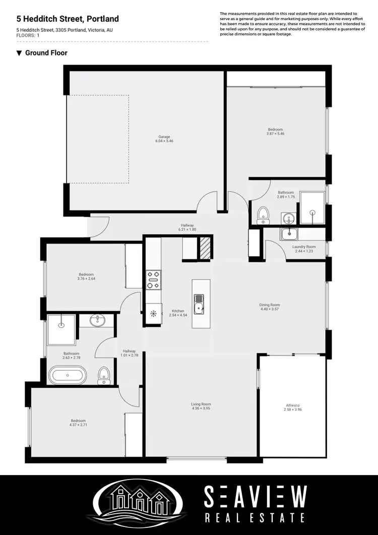 Floorplan of Homely house listing, 5 Hedditch Street, Portland VIC 3305