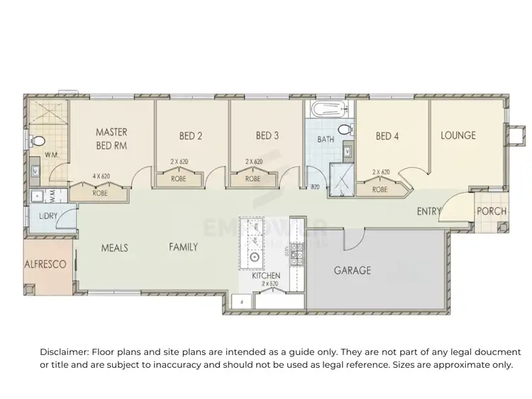 Floorplan of Homely house listing, 4 Daryl Street,, Claymore NSW 2559
