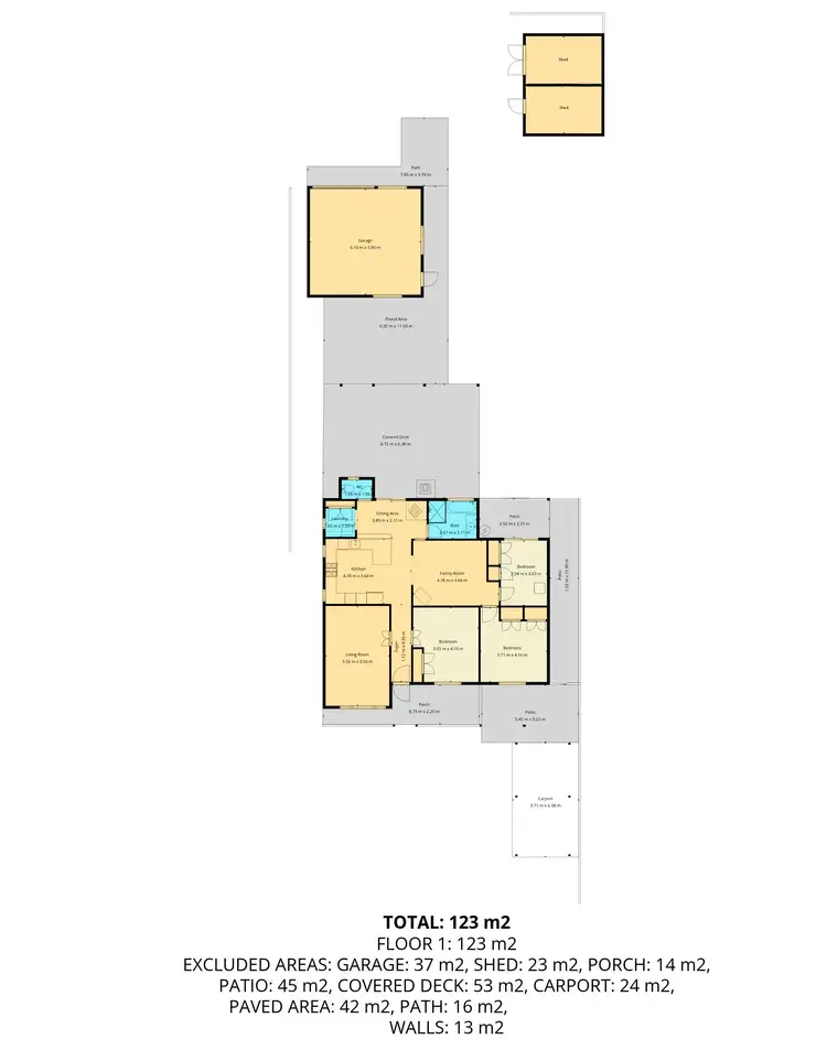 Floorplan of Homely house listing, 101 Hare Street, Piccadilly WA 6430