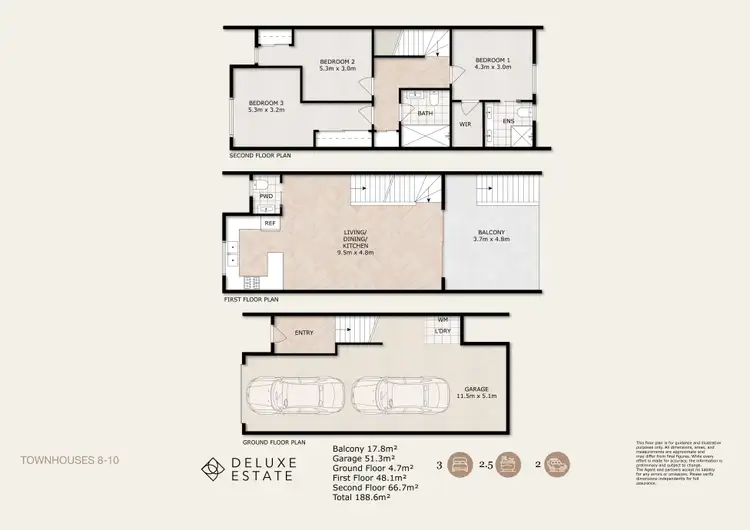 Floorplan of Homely townhouse listing, 10/3-7 Bartlett Street, Morningside QLD 4170
