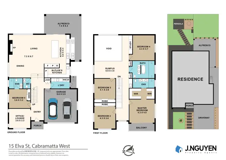 Floorplan of Homely house listing, 15 Elva Street, Cabramatta West NSW 2166
