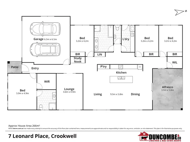 Floorplan of Homely house listing, 7 Leonard Place, Crookwell NSW 2583