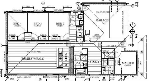 Floorplan of Homely house listing, 78 Sutherland Street, Kilmore VIC 3764