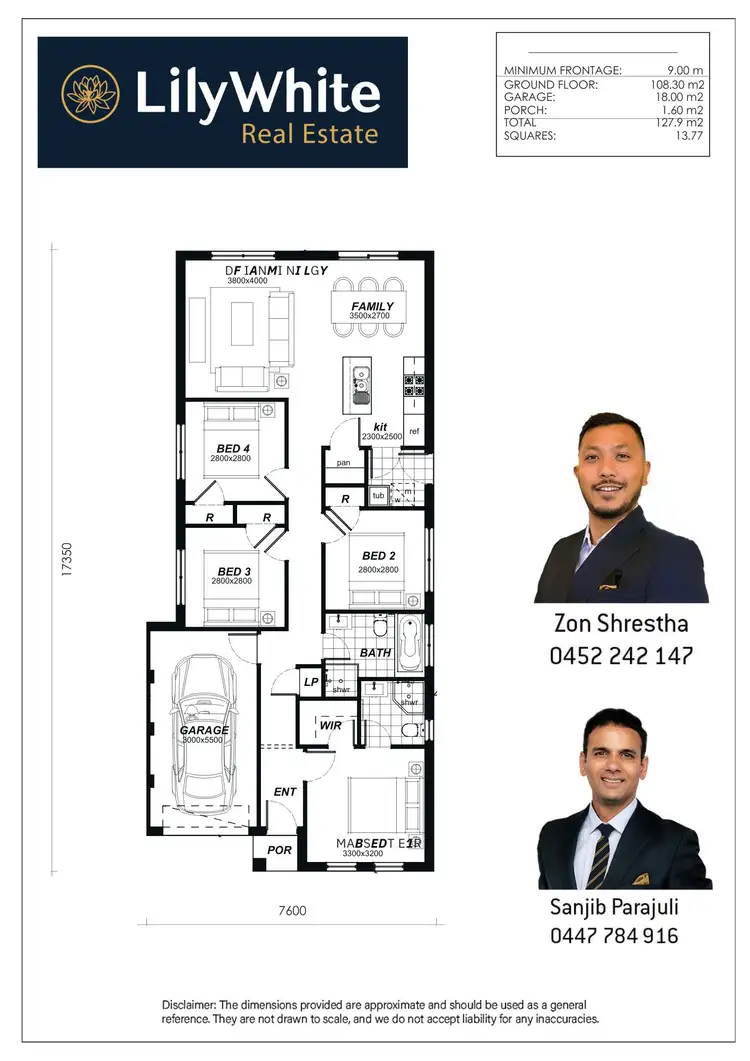 Floorplan of Homely house listing, Address available on request