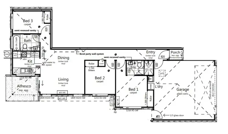 Floorplan of Homely house listing, 1/52 Eileen Ct, Logan Reserve QLD 4133