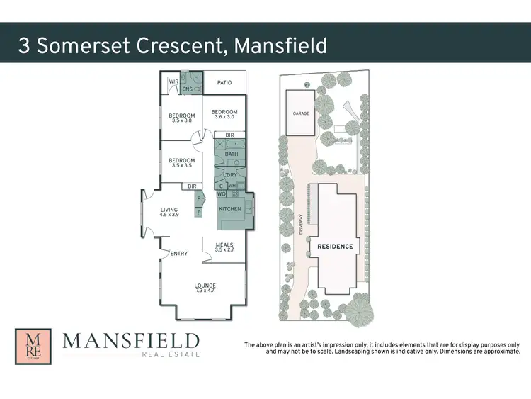 Floorplan of Homely house listing, 3 Somerset Crescent, Mansfield VIC 3722