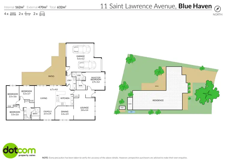 Floorplan of Homely house listing, 11 St Lawrence Avenue, Blue Haven NSW 2262