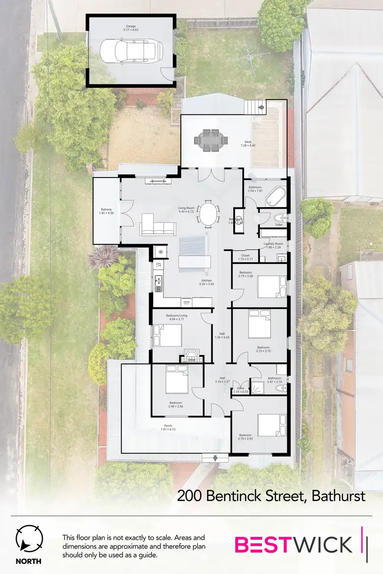 Floorplan of Homely house listing, 200 Bentinck Street, Bathurst NSW 2795