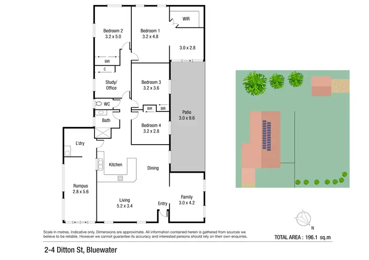 Floorplan of Homely house listing, 2-4 Ditton Street, Bluewater QLD 4818