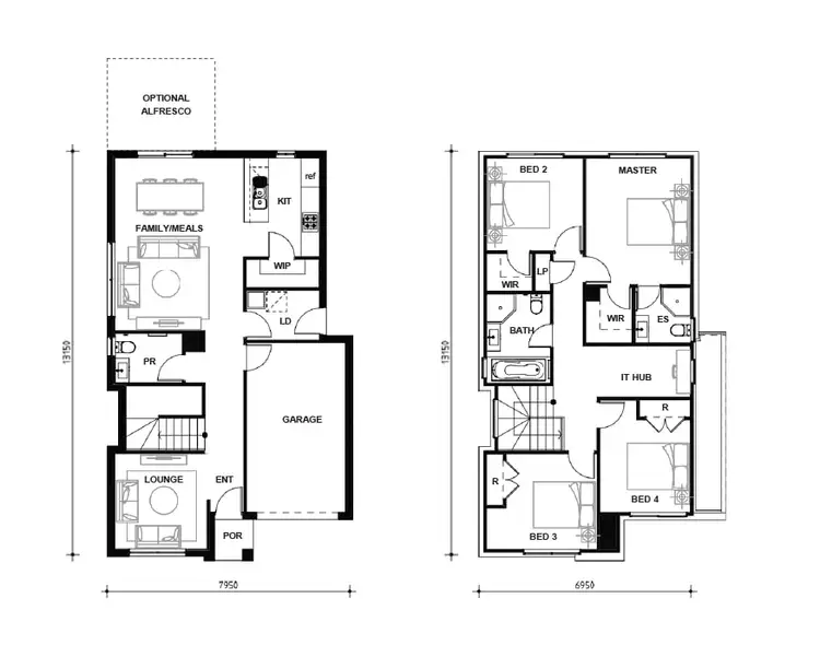 Floorplan of Homely house listing, lot 71x Proposed Road, Catherine Field NSW 2557