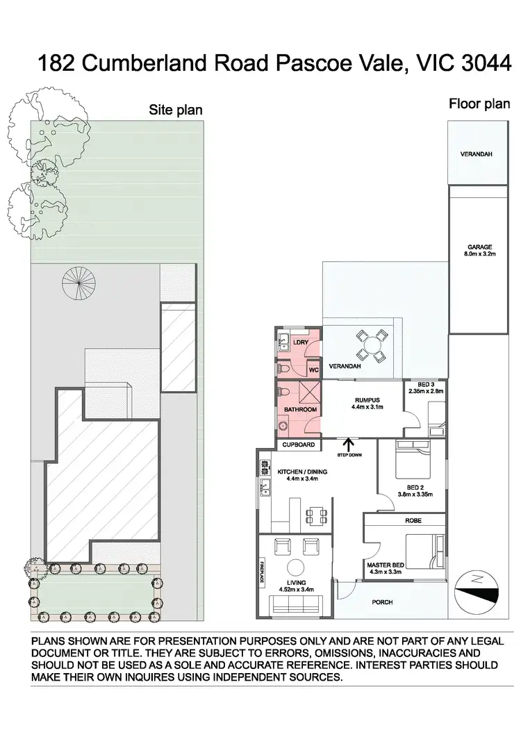 Floorplan of Homely house listing, 182 Cumberland Road, Pascoe Vale VIC 3044