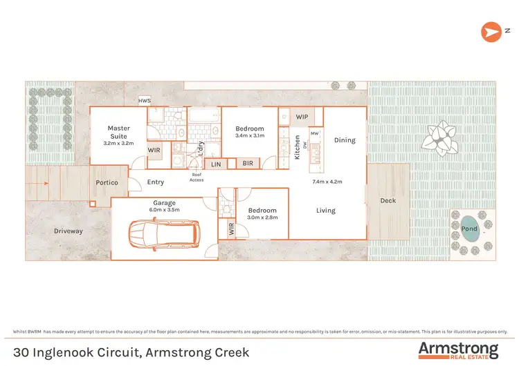 Floorplan of Homely house listing, 30 Inglenook Circuit, Armstrong Creek VIC 3217