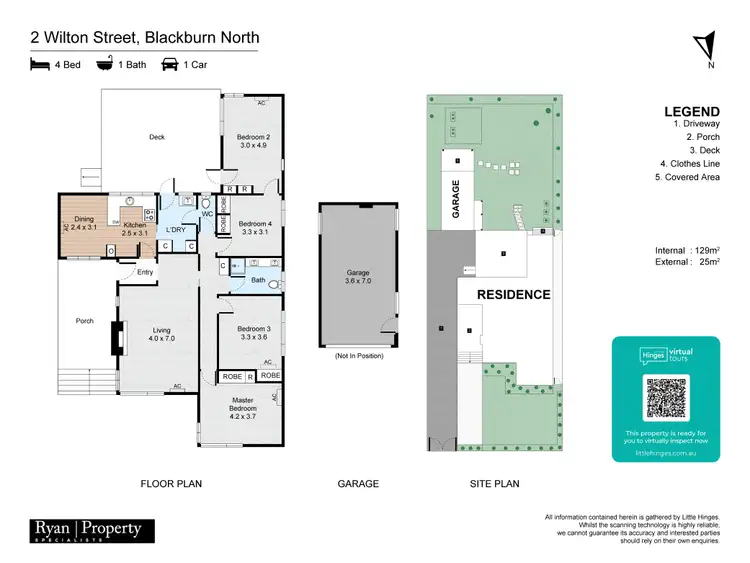 Floorplan of Homely house listing, 2 Wilton Street, Blackburn North VIC 3130