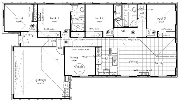 Floorplan of Homely house listing, 22 Perger Street, Pimpama QLD 4209