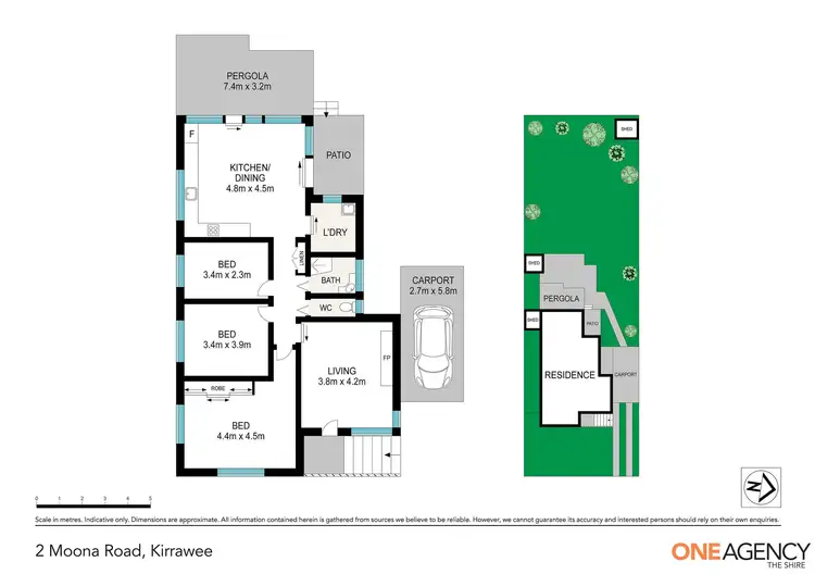 Floorplan of Homely house listing, 2 Moona Road, Kirrawee NSW 2232