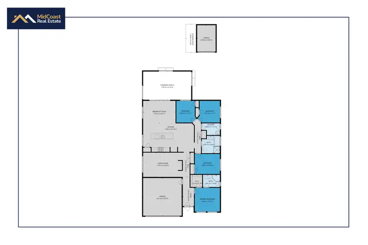 Floorplan of Homely house listing, 31 James Foster Drive, Black Head NSW 2430