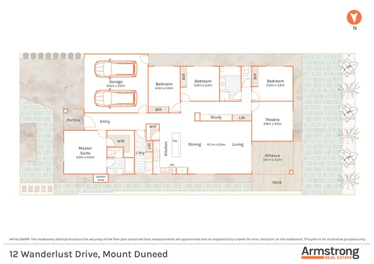 Floorplan of Homely house listing, 12 Wanderlust Drive, Mount Duneed VIC 3217