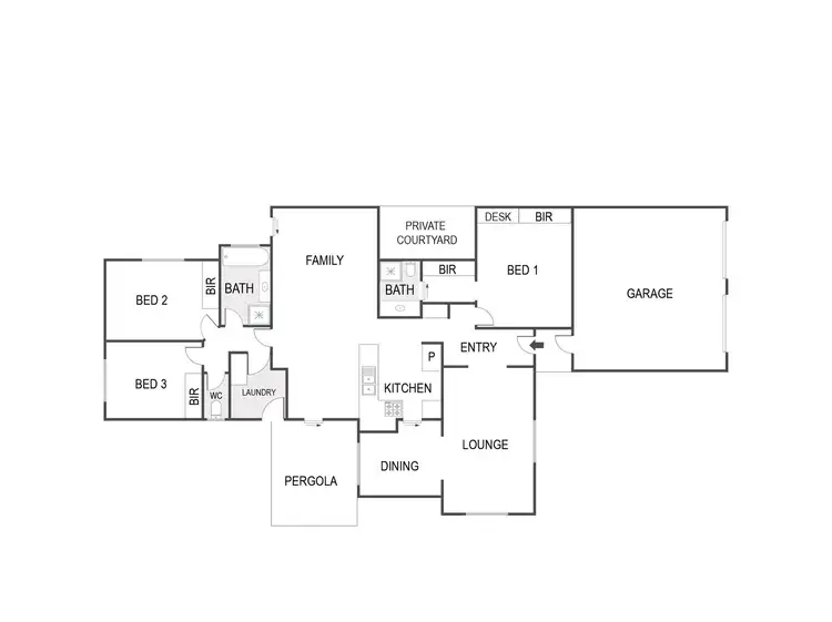 Floorplan of Homely house listing, 26 Fairweather Circuit, Lyneham ACT 2602
