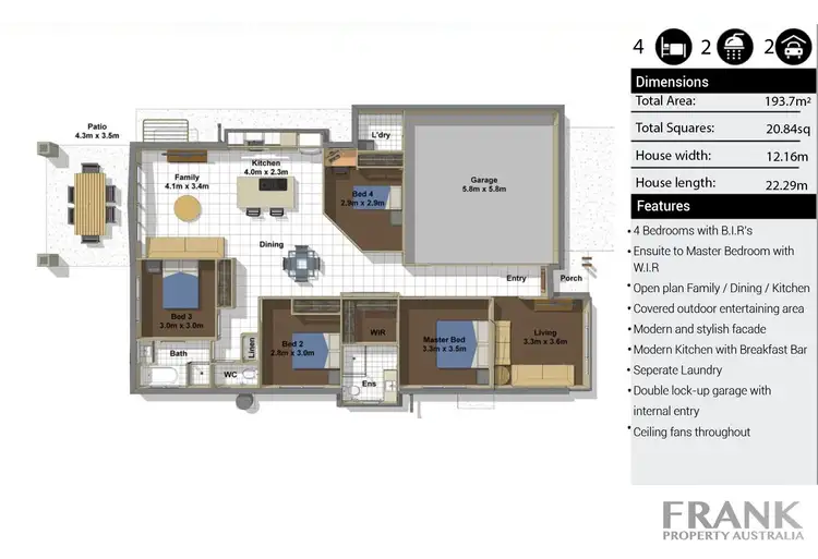 Floorplan of Homely house listing, 15 Maurie Pears Crescent, Pimpama QLD 4209