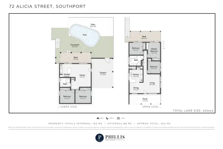 Floorplan of Homely house listing, 72 Alicia Street, Southport QLD 4215