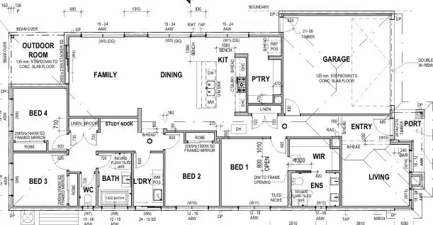 Floorplan of Homely house listing, 136 Grandvista Boulevard, Werribee VIC 3030