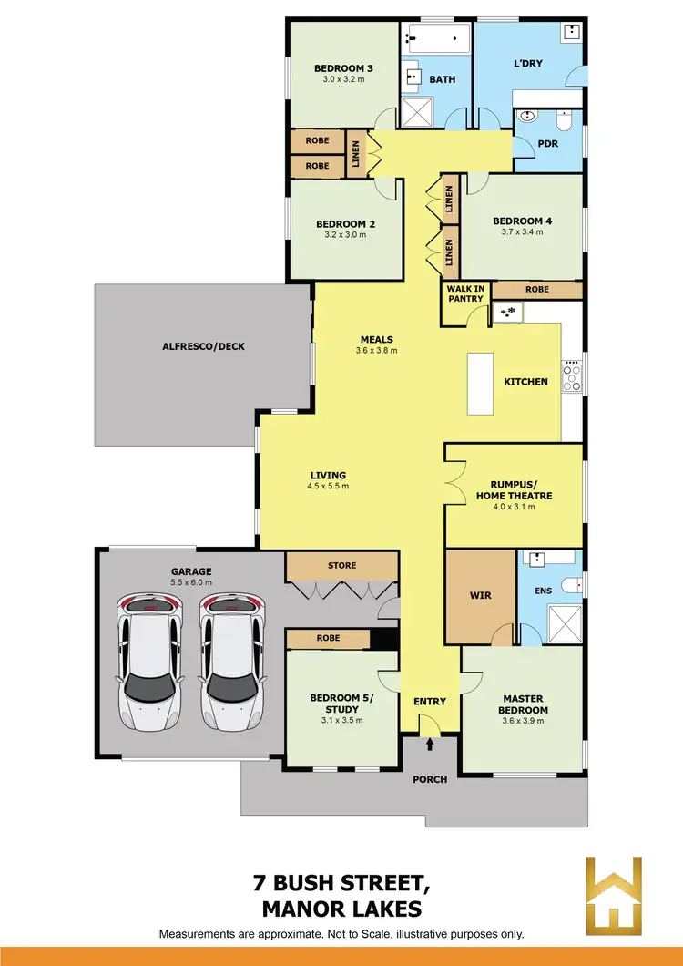 Floorplan of Homely house listing, 7 Bush Street, Manor Lakes VIC 3024