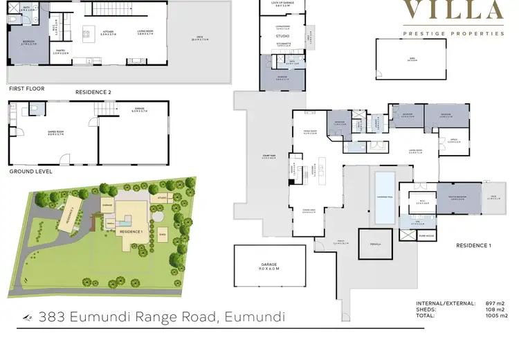 Floorplan of Homely house listing, 383 Eumundi Range Road, Eumundi QLD 4562