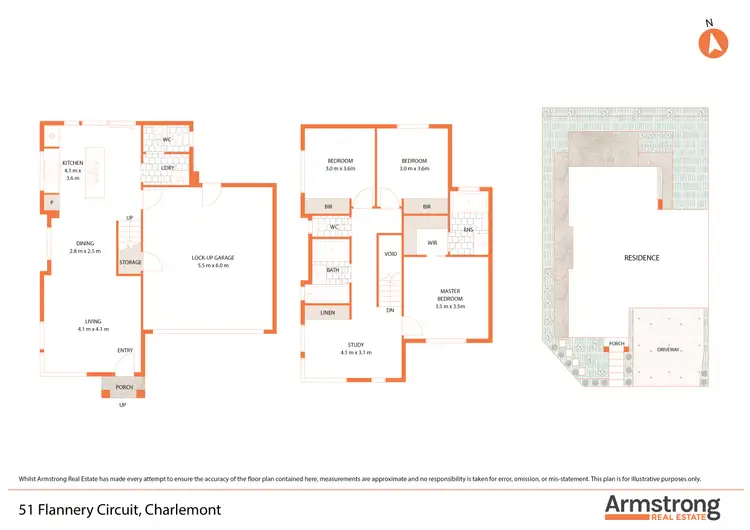 Floorplan of Homely house listing, 51 Flannery Circuit, Charlemont VIC 3217