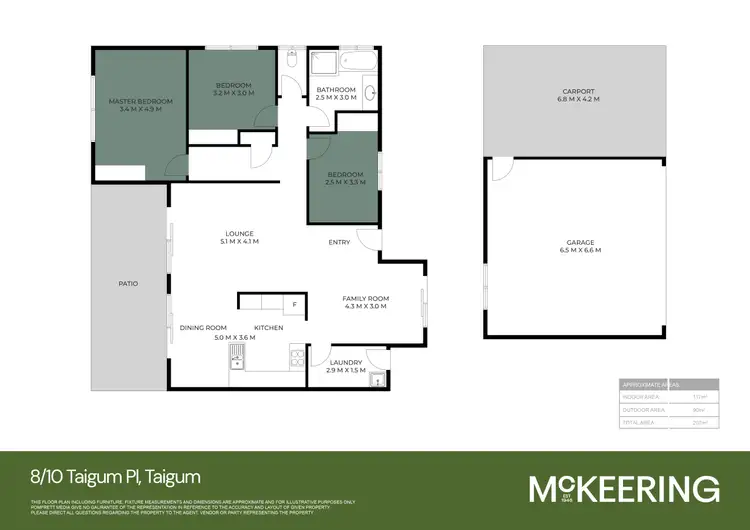 Floorplan of Homely villa listing, 8/10 Taigum Place, Taigum QLD 4018