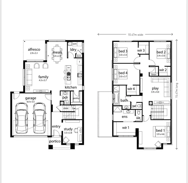 Floorplan of Homely house listing, 45 Vasse Circuit, Mount Duneed VIC 3217