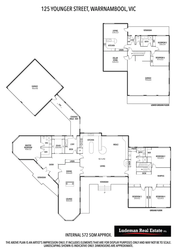 Floorplan of Homely house listing, 125 Younger Street, Warrnambool VIC 3280