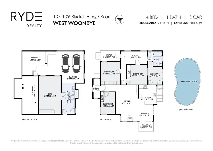 Floorplan of Homely house listing, 137-139 BLACKALL RANGE ROAD, West Woombye QLD 4559