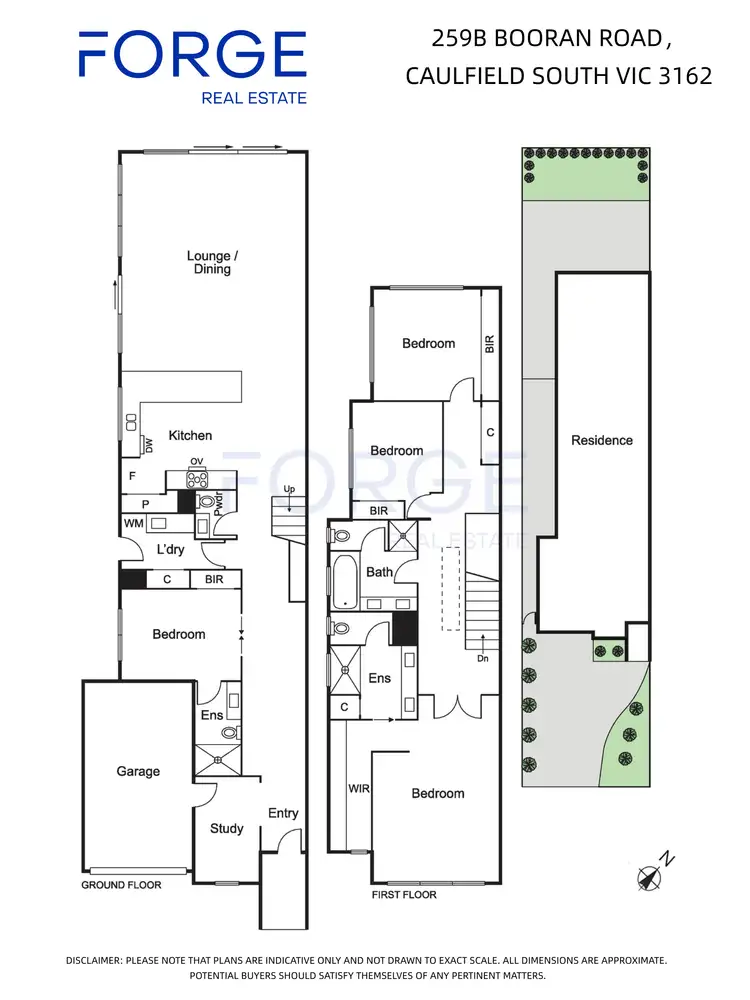Floorplan of Homely house listing, 259B Booran Road, Caulfield South VIC 3162
