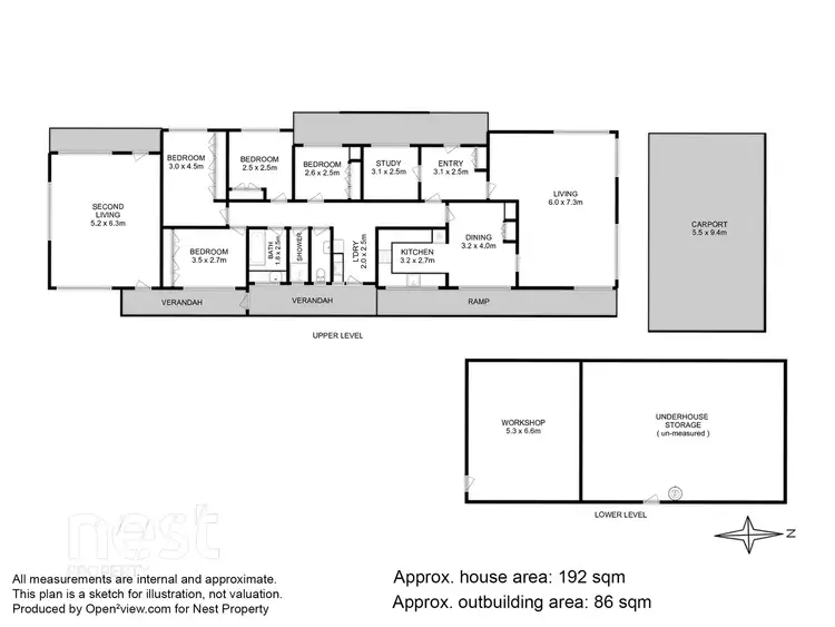 Floorplan of Homely house listing, 23 Coolamon Road, Taroona TAS 7053