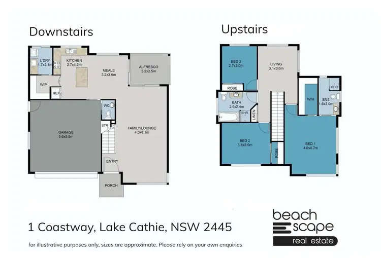 Floorplan of Homely house listing, 1 Coast Way, Lake Cathie NSW 2445