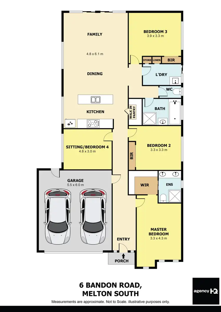 Floorplan of Homely house listing, 6 Bandon Road, Weir Views VIC 3338