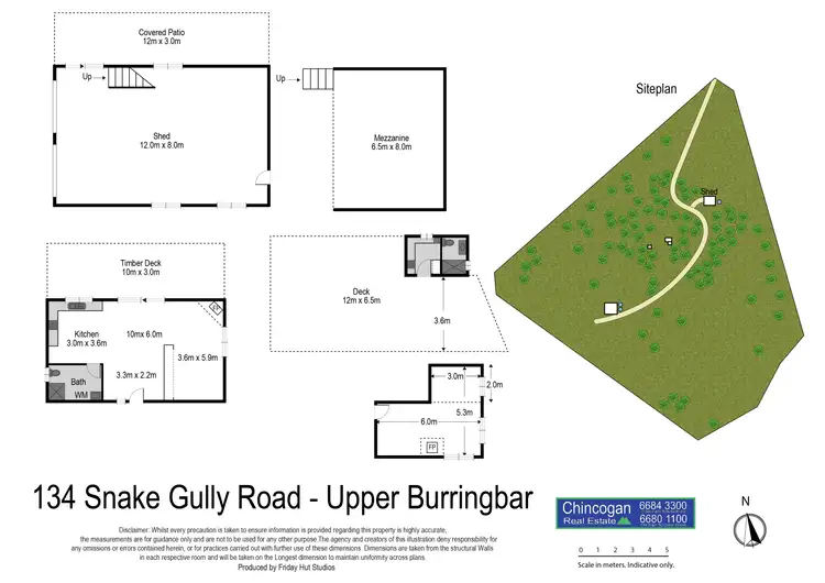 Floorplan of Homely rural property listing, 134 Snake Gully Road, Upper Burringbar NSW 2483