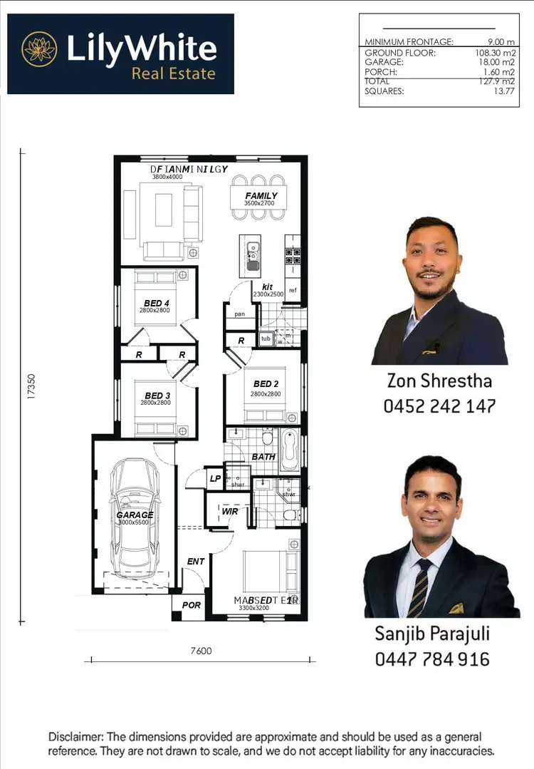 Floorplan of Homely house listing, Address available on request