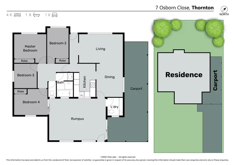 Floorplan of Homely house listing, 7 Osborn Close, Thornton NSW 2322