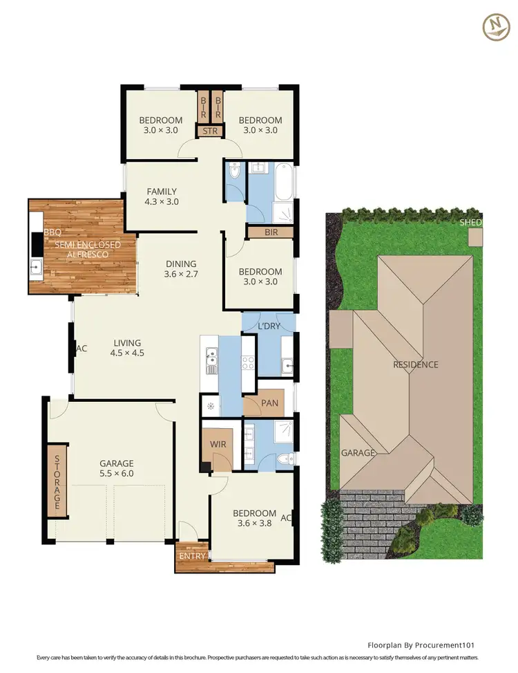 Floorplan of Homely house listing, 14 Bonneville Parade, Pakenham VIC 3810