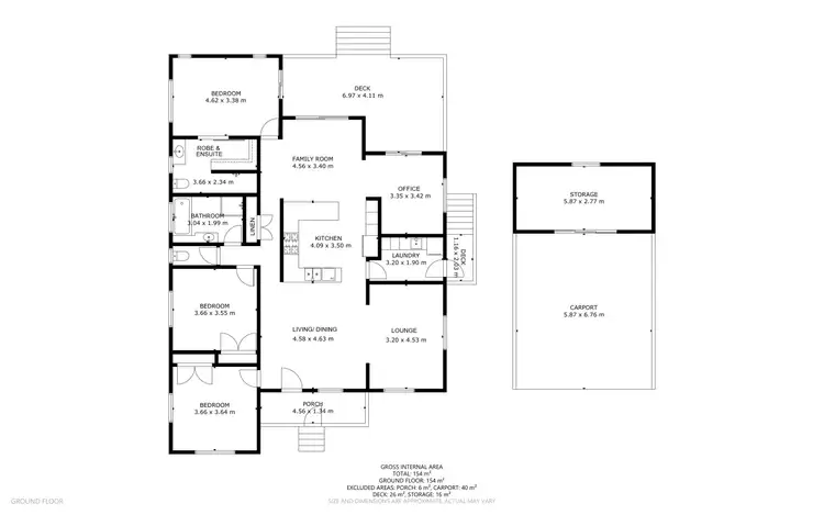 Floorplan of Homely house listing, 29 Tryhorn Street, Grantham QLD 4347
