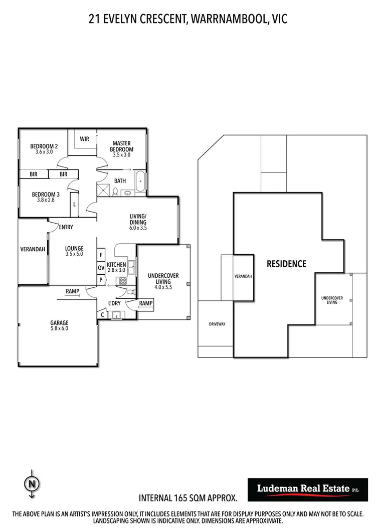 Floorplan of Homely house listing, 21 Evelyn Crescent, Warrnambool VIC 3280