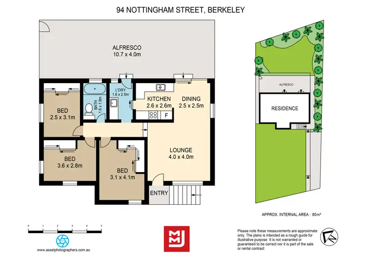 Floorplan of Homely house listing, 94 Nottingham Street, Berkeley NSW 2506