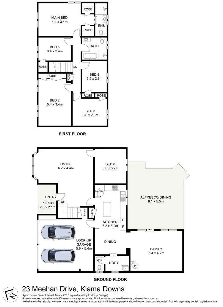 Floorplan of Homely house listing, 23 Meehan Drive, Kiama Downs NSW 2533