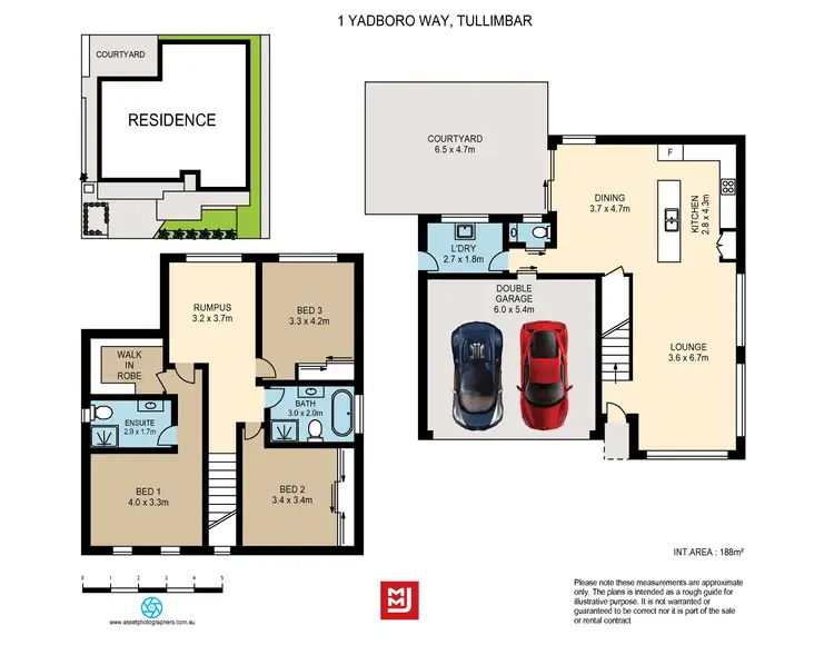 Floorplan of Homely house listing, 1 Yadboro Way, Tullimbar NSW 2527