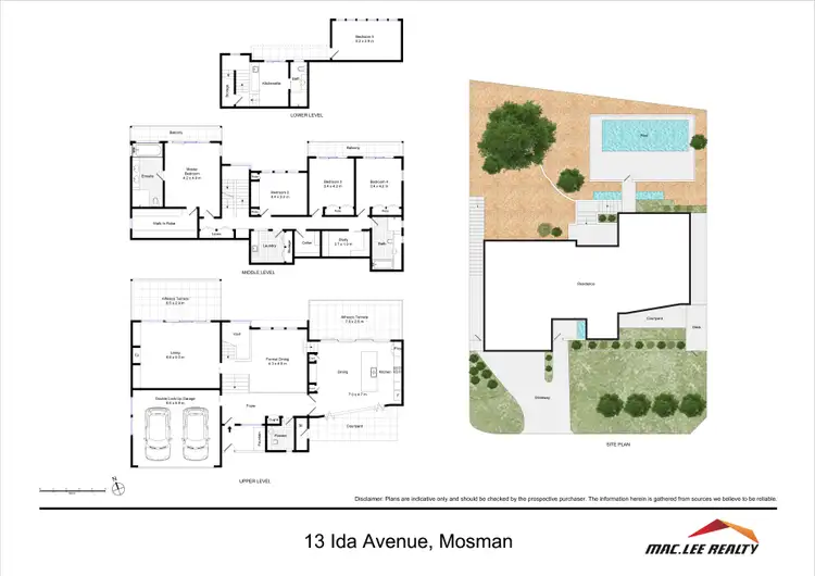 Floorplan of Homely house listing, 13 Ida Avenue, Mosman NSW 2088