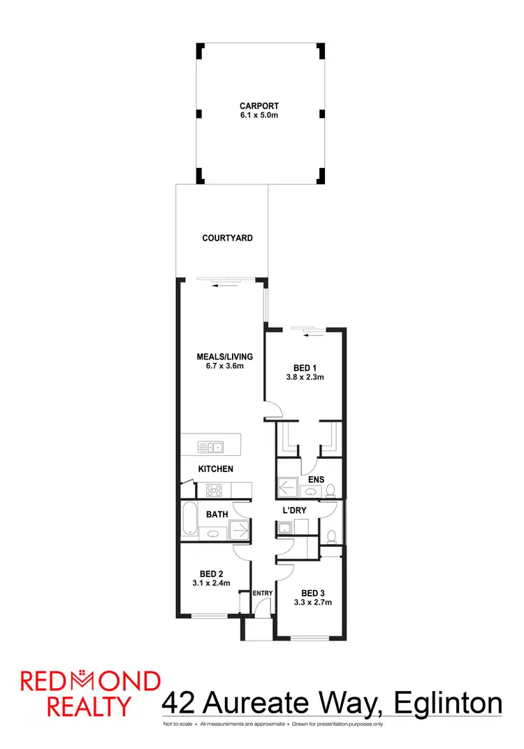 Floorplan of Homely house listing, 42 Aureate Way, Eglinton WA 6034