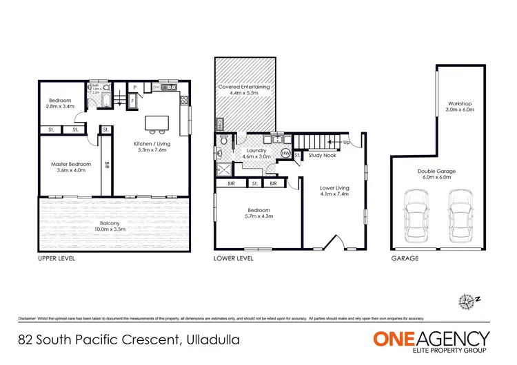Floorplan of Homely house listing, 82 South Pacific Crescent, Ulladulla NSW 2539